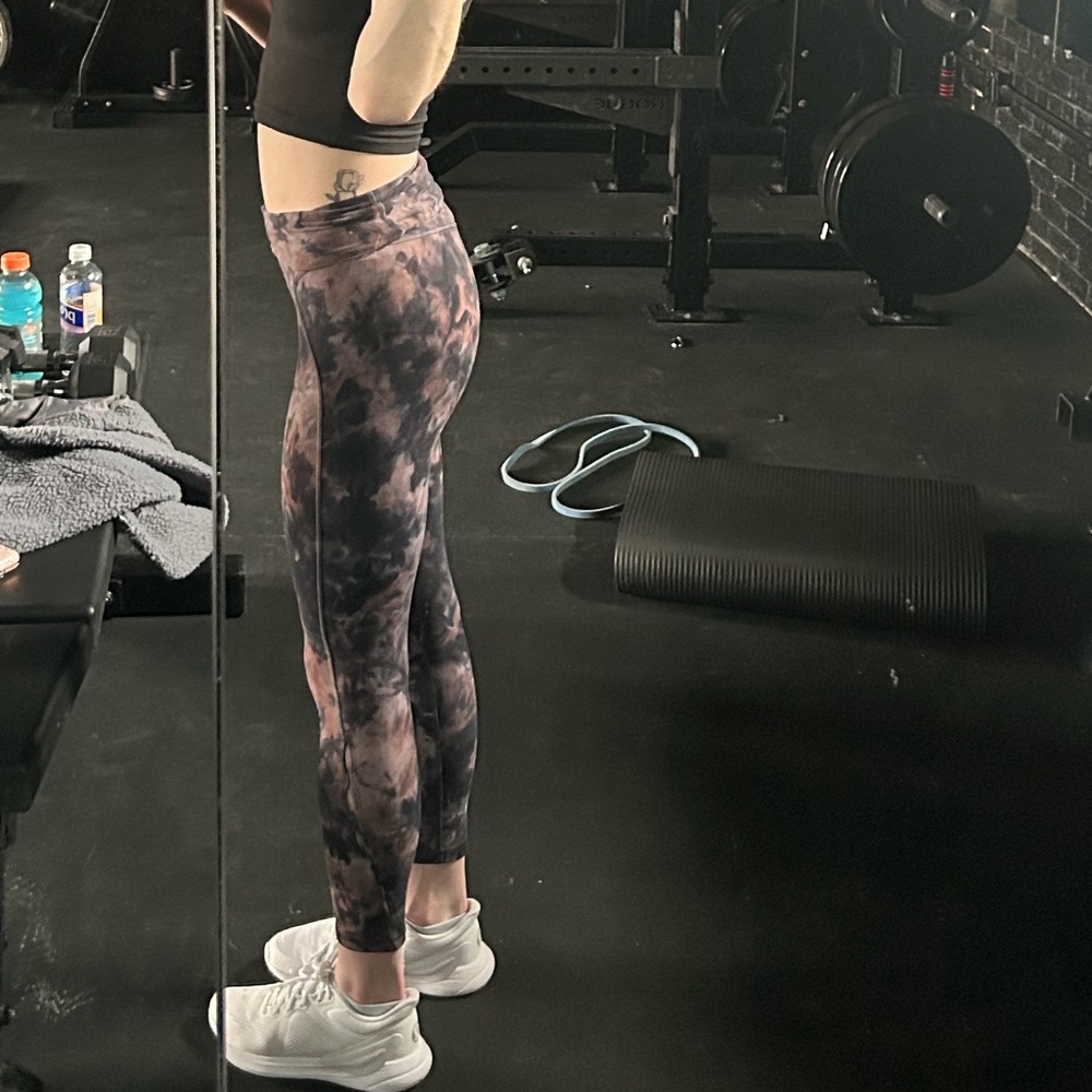 Size 4 Lululemon Align Leggings Diamond Dye